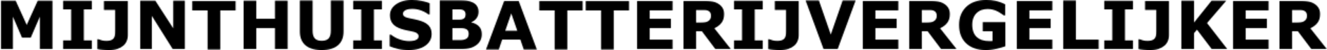 Mijn Thuisbatterij Vergelijker — Link AI Agency client